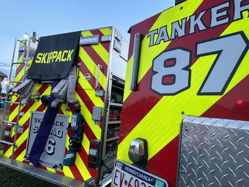 1 transported after driver overturns car into ditch in 2-car crash in Skippack